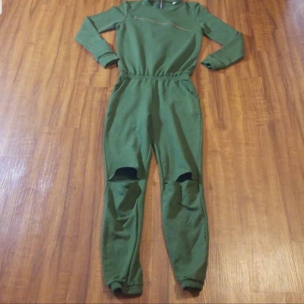 Green Women's Jumpsuit